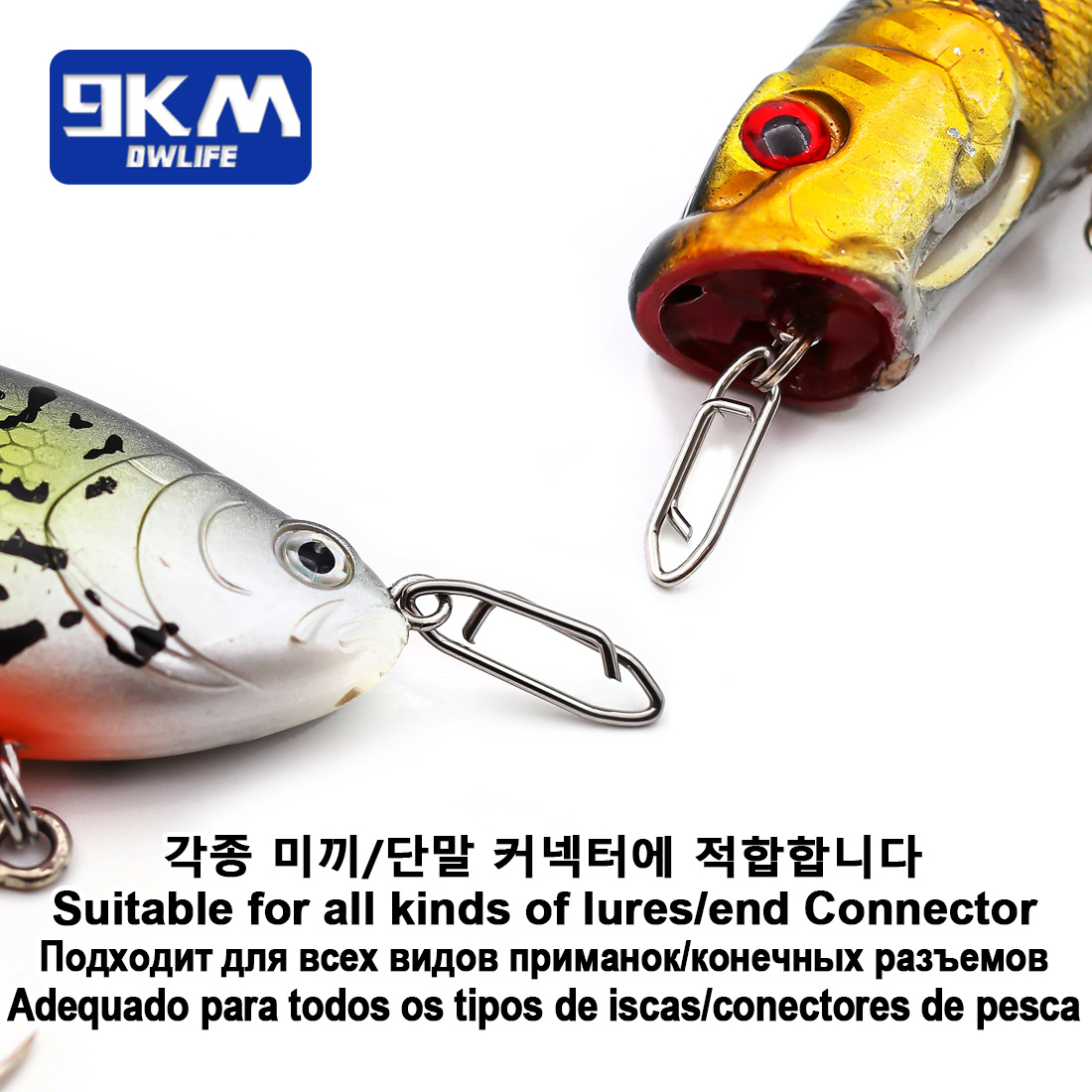9KM Fishing Snap Kit 110pcs St - Fishing Lure Kit ulasan dan harga