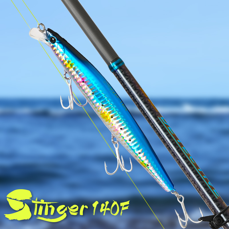 TSURINOYA Stinger 140S Fishing - Fishing Lure Jerkbait ulasan dan harga