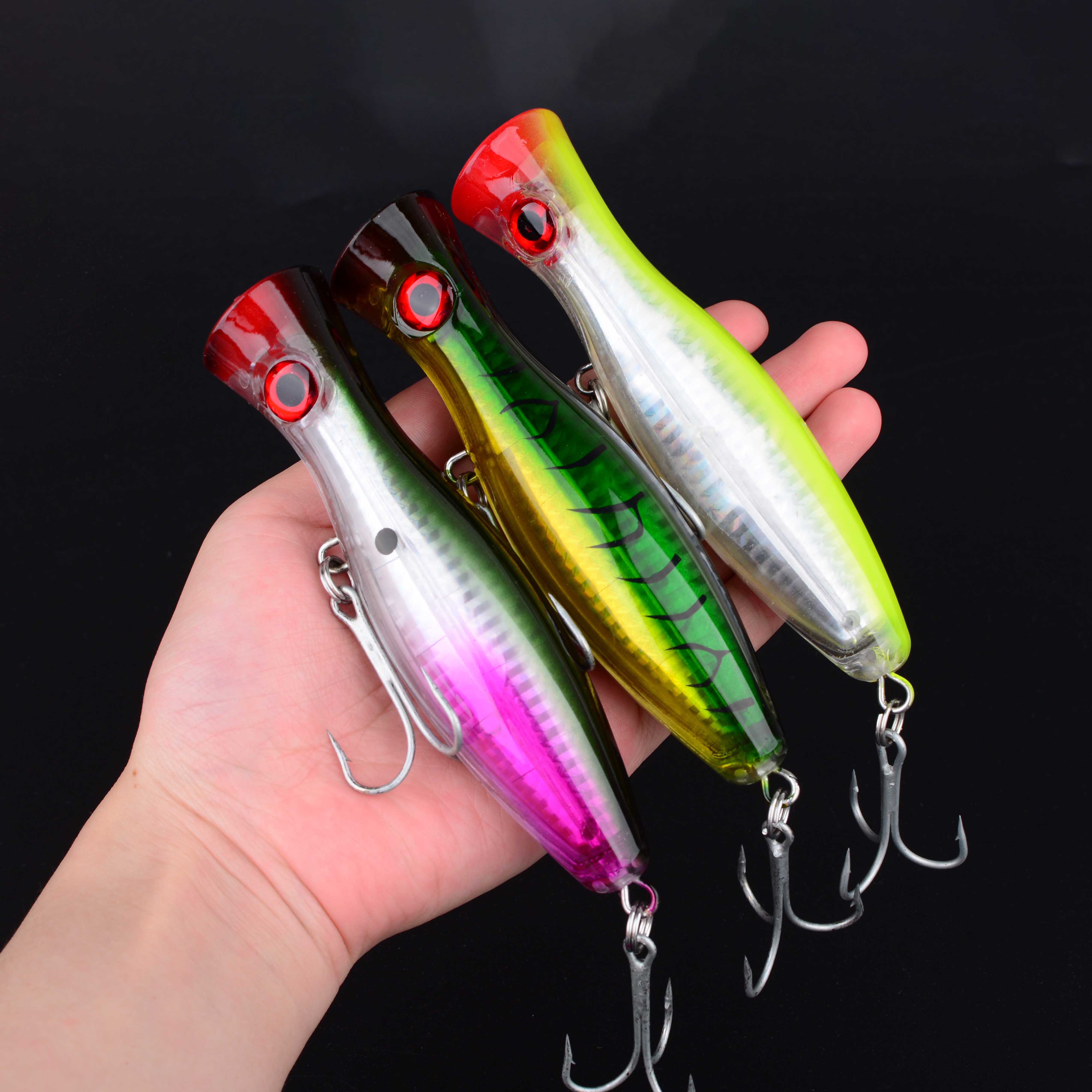 1pc 13CM 42g Big Popper Floati - Fishing Lure Popper ulasan dan harga