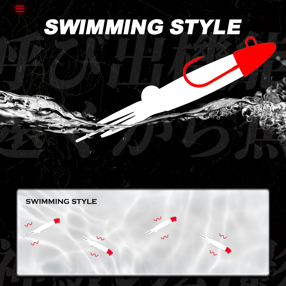 HuntHouse Jig Head Squid Lure  - Fishing Lure Buzzbait ulasan dan harga